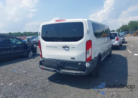 2015 Ford Transit Xlt z USA, uszkodzony, nr VIN 1FBZX2ZM0FKB01738